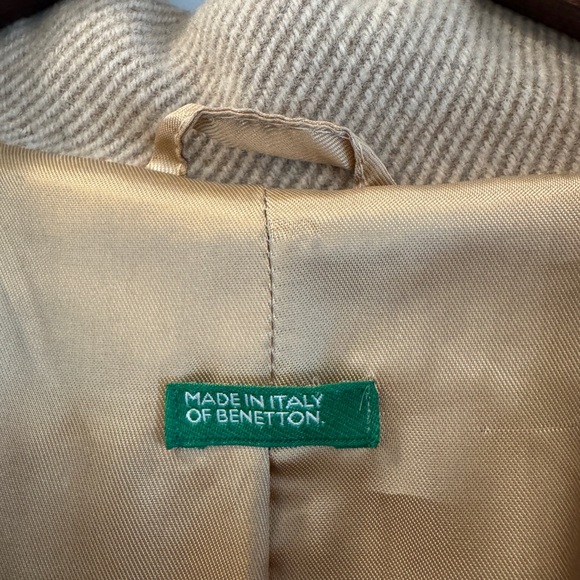 United Colors Of Benetton Taupe Trench Coat - Picture 2 of 7
